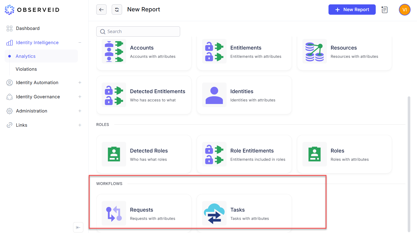 Workflows data in Analytics
