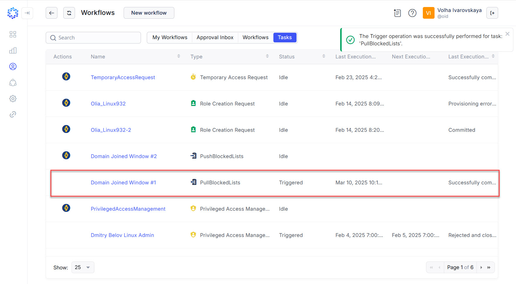 PullBlockedLists task triggered