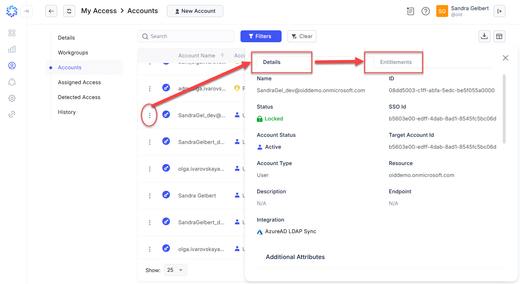 My Accounts | ObserveID Documentation