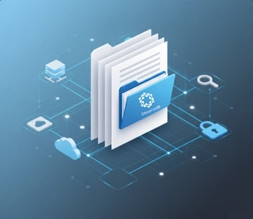 Observe ID documentation interface showing identity management dashboard
